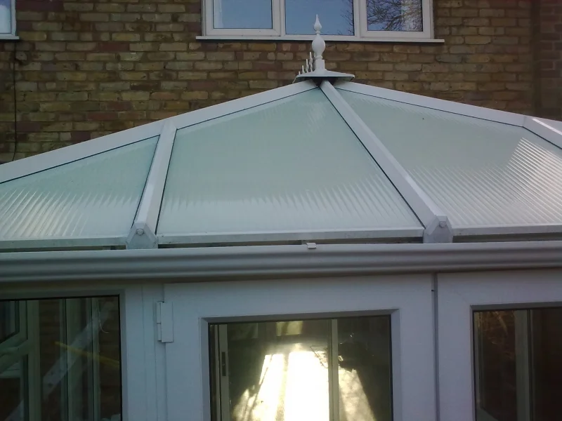 Conservatory roof and framework clean